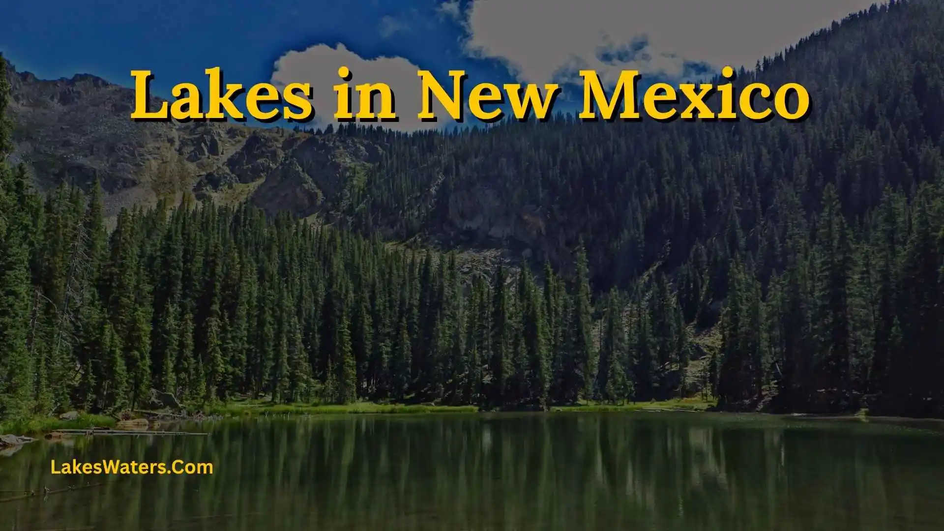 Lakes in New Mexico