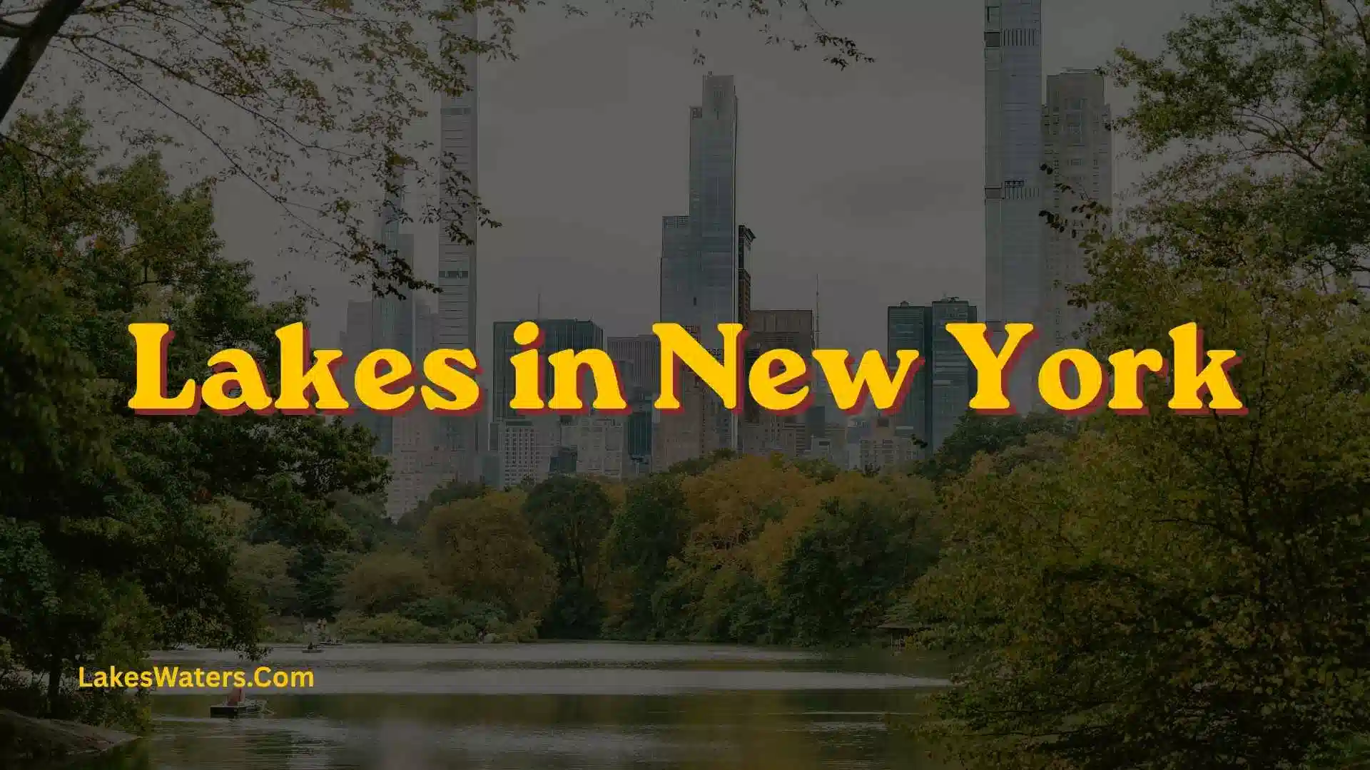 Lakes in New York